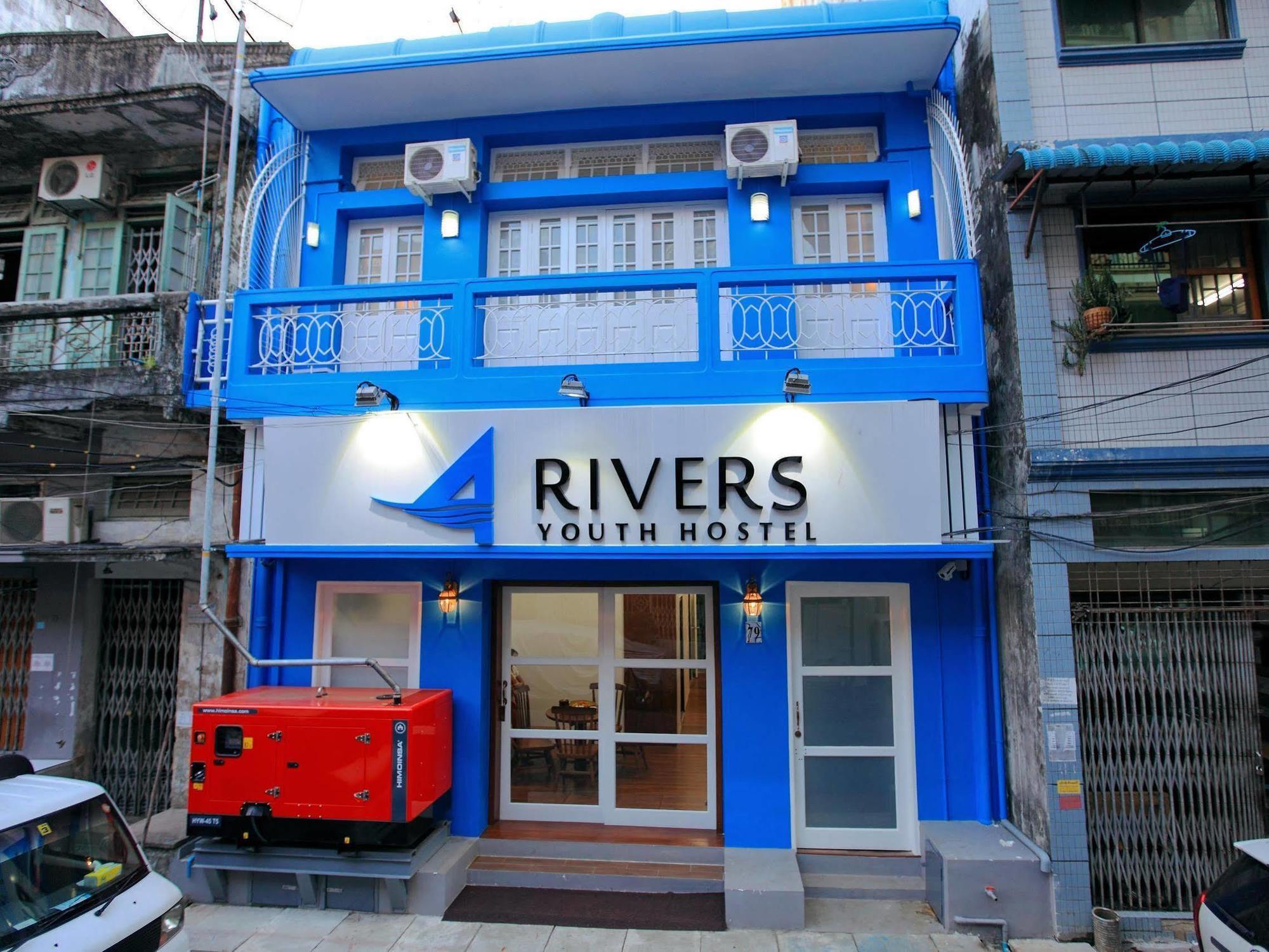 Four Rivers Youth Hostel Yangon Exterior foto